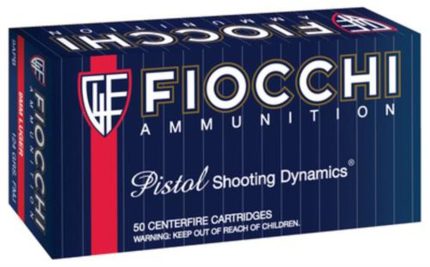 Fiocchi Shooting Dynamics 9mm 124gr, Full Metal Jacket, 50rd Box Fiocchi Ammunition - Ammunition - Rare Breed Triggers FRT - 15