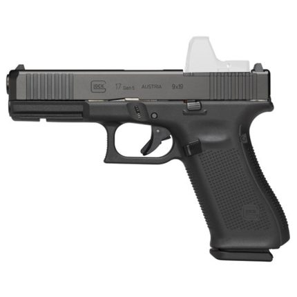 Glock G17 Gen5 M.O.S. 9MM, 4.49" Marksman Barrel, Fixed Sights, Ambi Slide Stop, Flared Mag Well, 17rd Mag Glock - Products | Rare Breed Triggers FRT - 15