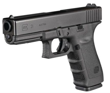 Glock G21SF Short Frame Gen3 45 ACP 4.6", Fixed Sights, 13 Round Glock - Products | Rare Breed Triggers FRT - 15