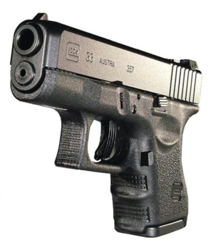 Glock G33 Standard 357 Sig 3.46" Barrel, Fixed Sights Poly Grip/Frame Black, 9rd Glock - Products | Rare Breed Triggers FRT - 15