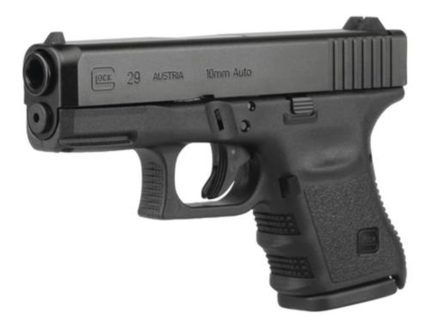 Glock G29 Gen4 10MM 3.78 Inch Barrel Black Fixed Sights 10 Round Mag Glock - Products | Rare Breed Triggers FRT - 15