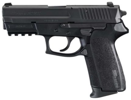 Sig SP2022 9mm 3.9In Nitron Black Da/Sa Contrast Sights Polymer Grip (2) 10rd Steel MAG Rail CA Compliant Sig Sauer - Products | Rare Breed Triggers FRT - 15