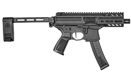 Sig MPX K Pistol 9mm, 4.5" Barrel, Folding Brace, Black, 35rd Sig Sauer - Guns | Rare Breed Triggers FRT - 15