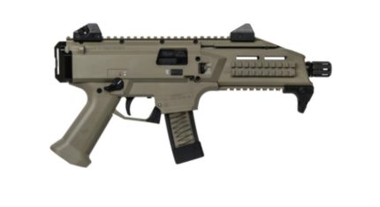 CZ Scorpion Evo 3 S1 Pistol, Flat Dark Earth, 9mm, 1/2x28 Threads 10 rd Mag CZ USA - Products | Rare Breed Triggers FRT - 15