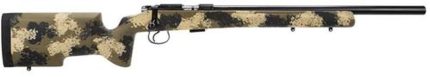 CZ 455 Varmint Precision Trainer .22 LR 20.5 5rd Mag Manners Camo Composite T4 Stock CZ USA - Products | Rare Breed Triggers FRT - 15