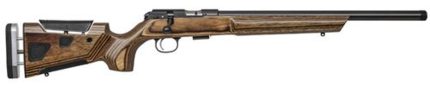 CZ 457 At-One Varmint 22 LR, 24" Heavy Threaded Barrel, Brown Adj Comb, LOP Stock, 5rd CZ USA - Products | Rare Breed Triggers FRT - 15