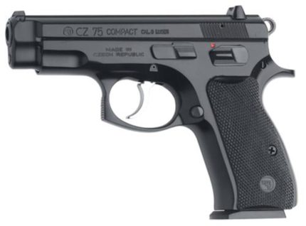 CZ 75 COMPACT cal. 9 mm Luger black polycoat 15 Rd Mags CZ USA - Products | Rare Breed Triggers FRT - 15