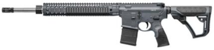 Daniel Defense DD MK12 Carbine 5.56, 18" Barrel, Salt Bath Nitride, DD Stock Tornado Gray Cerakote, 30rd Mag Daniel Defense - Products | Rare Breed Triggers FRT - 15