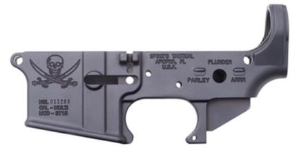 Spikes Lower Receiver Stripped -, Calico Jack Logo Spikes Tactical - Products | Rare Breed Triggers FRT - 15