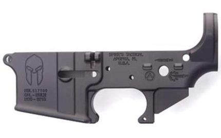 Spikes Lower Receiver Stripped -, Spartan Logo Spikes Tactical - Products | Rare Breed Triggers FRT - 15