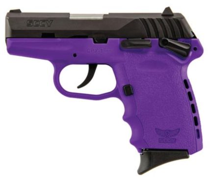 SCCY CPX-1 9mm 3.1" Barrel Hard Nitride Slide Finish Purple Frame 10rd Mag SCCY Industries - Guns | Rare Breed Triggers FRT - 15
