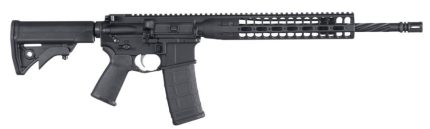 LWRC DI AR-15 5.56mm, 16" Spiral-Fluted Barrel, NiCorr, Compact Stock, 30rd LWRC International - Products | Rare Breed Triggers FRT - 15