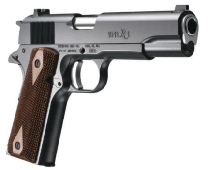 Remington 1911 Model R1 45 ACP, 5" Barrel, Walnut Grips, 7rd Mag Remington - Guns | Rare Breed Triggers FRT - 15