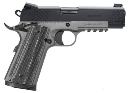 Girsan MC1911C Untouchable 9mm, 4.4" Barrel, Black/Silver, G10 Grips, 9rd EAA Corp - Products | Rare Breed Triggers FRT - 15