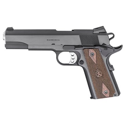Springfield Garrison 1911 9mm, 5" Barrel, Combat Sights, Wood Grips, Blued, 9rd Springfield Armory - Products | Rare Breed Triggers FRT - 15