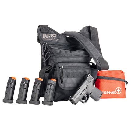Smith & Wesson Shield Plus OR Bundle Package, Bug Out Bag, First Aid Kit, 1 10rd/ 4 13rd magazines Smith & Wesson - Products | Rare Breed Triggers FRT - 15