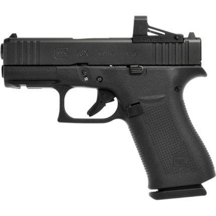 Glock 43X MOS TALO 9mm, 3.41" Barrel, Fixed Sights, Shield RMSc, Black, 10rd Glock - Products | Rare Breed Triggers FRT - 15