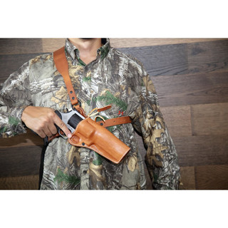 Diamond D Guides Choice™ Leather Chest Holster Taurus Raging Hunter 5 1/8" - Image 11