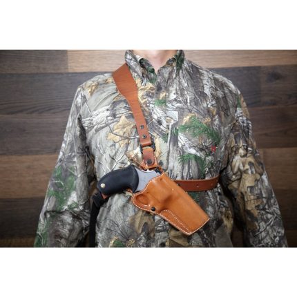 Diamond D Guides Choice™ Leather Chest Holster Taurus Tracker 4" - Products | Rare Breed Triggers FRT - 15