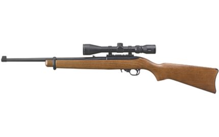 Ruger 10/22 Viridian EON 3-9x40 Scope Combo 22LR, Satin Black, Wood Ruger - Products | Rare Breed Triggers FRT - 15