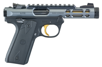 Ruger Mark IV 22/45 Lite .22 LR, 4.4" Threaded Barrel, Diamond Gray, 10rd Ruger - Products | Rare Breed Triggers FRT - 15