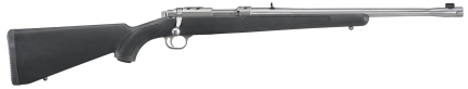 Ruger 77 44 Magnum, 18.5" Threaded Barrel, 11/16X24 Threads, Stainless Finish, Adjustable Rear Sight, Bead Front Sight, 4rd Ruger - Products | Rare Breed Triggers FRT - 15