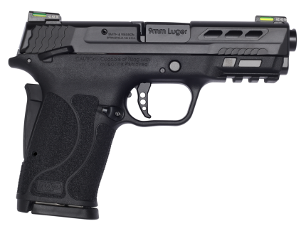 Smith & Wesson Performance Center Shield EZ Compact, 9mm, 3.8" Ported Barrel, Thumb Safety, Hi-Viz Litewave H3 Tritium/Lightpipe Sights Smith & Wesson - Products | Rare Breed Triggers FRT - 15