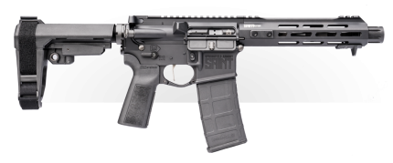 Springfield Saint Victor AR-15 Pistol 223/556, 7.5" Barrel, Blast Diverter, Free-float Handguard M-Lok and Handstop, SBA3 Brace, 30Rd Mag Springfield Armory - Products | Rare Breed Triggers FRT - 15