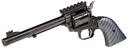 Heritage Rough Rider Tactical Cowboy .22 LR, 6.50" TB, FO Front, Sight Rail, Black, 6rd Heritage Mfg - Products | Rare Breed Triggers FRT - 15