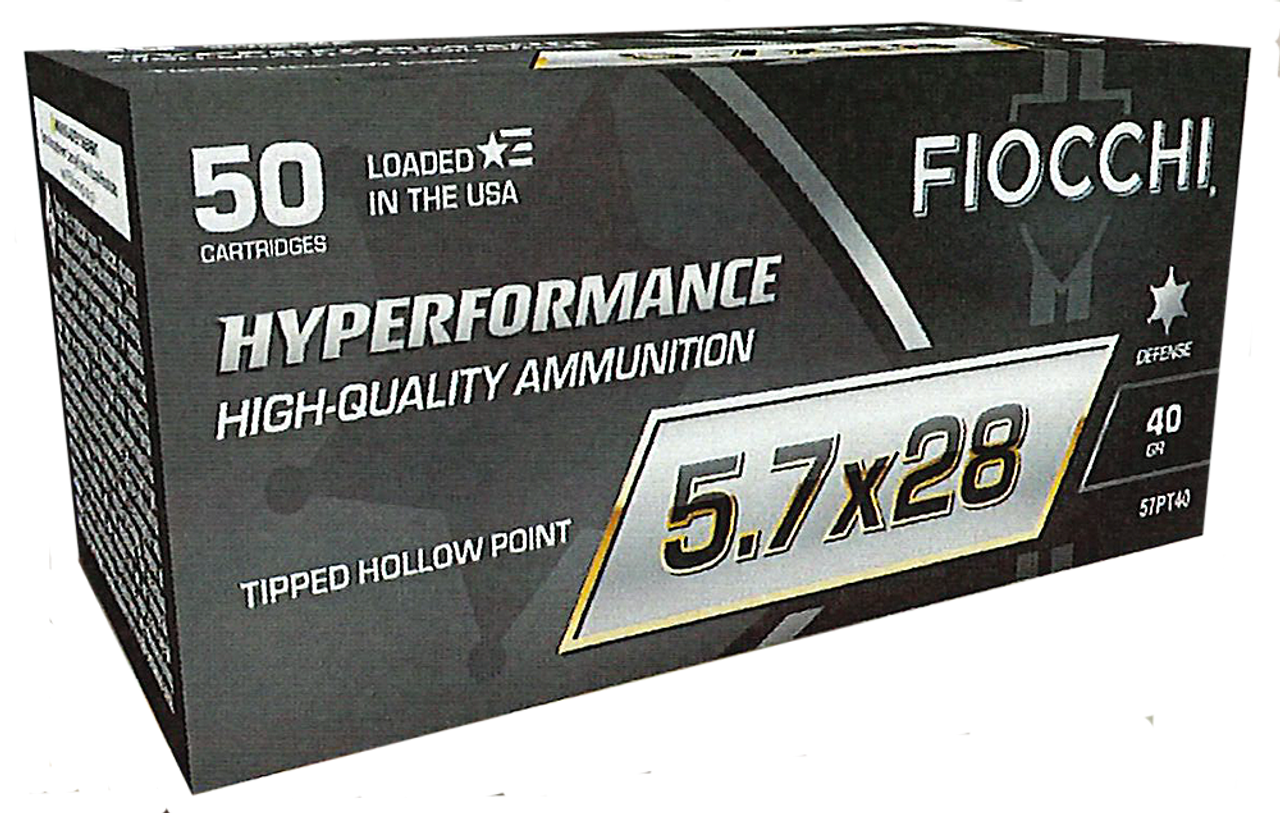 Fiocchi Hyperformance Defense 5.7x28mm