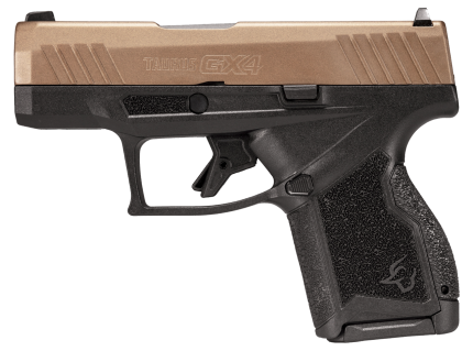 Taurus GX4, 9mm, 3" Satin Black Barrel, Midnight Bronze Serrated Slide, 11rd Taurus - Products | Rare Breed Triggers FRT - 15