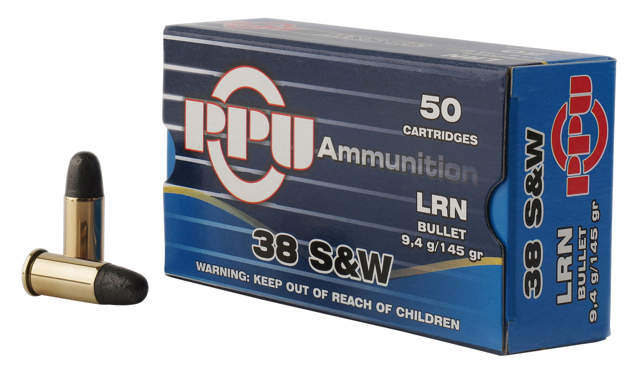 PPU Handgun Defense 38 S&W 145gr