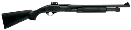 Interstate Arms Defender Pump 12 Ga 18.5" Barrel, CB 3", GRS Black Stock, 5rd Interstate Arms - Products | Rare Breed Triggers FRT - 15