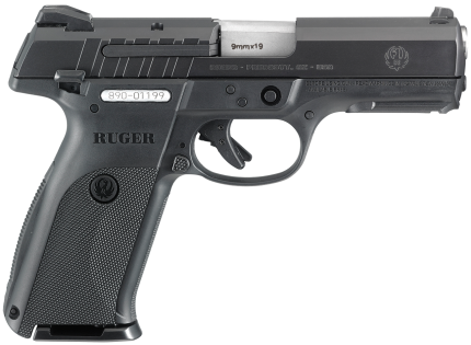 Ruger SR9E Pistol 9mm 4" Barrel 3-Dot Sights Black 17 Rnd Mag Ruger - Products | Rare Breed Triggers FRT - 15