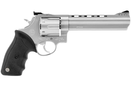 44 Mag Matte Stainless 6.50 in. Soft Rubber - Revolvers | Rare Breed Triggers FRT - 15