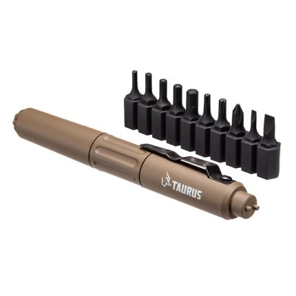 Multitasker Twist® Multitool Pen Bronze Taurus Branded - Products | Rare Breed Triggers FRT - 15