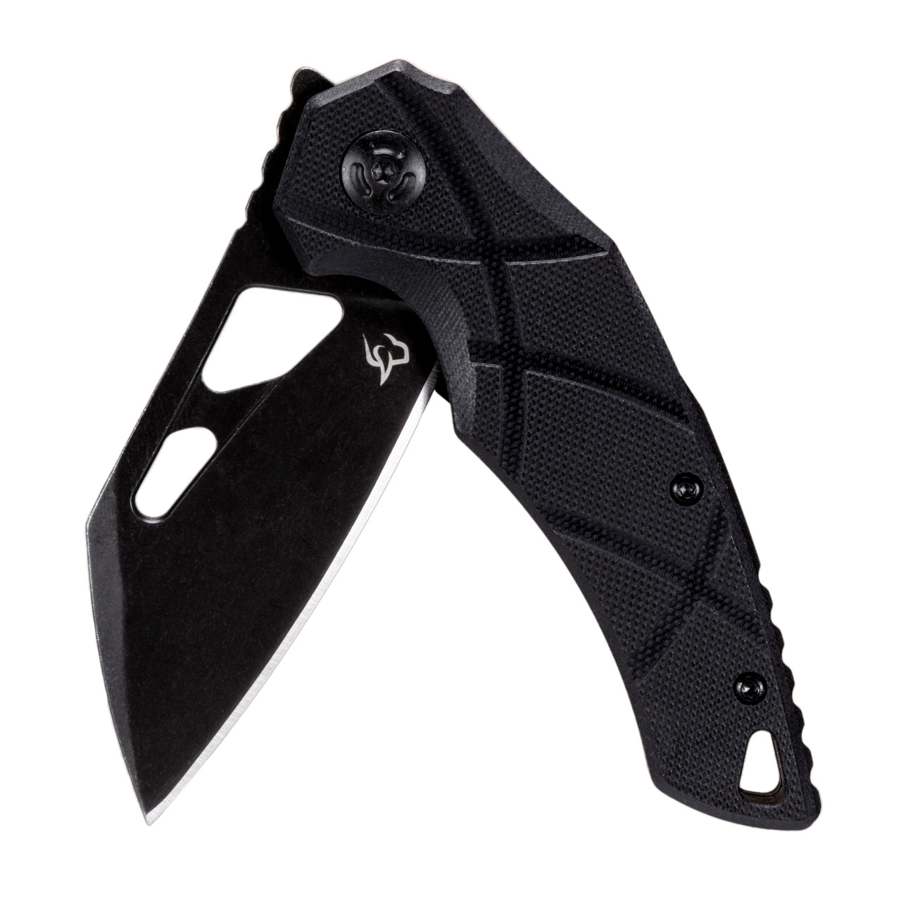 Fox Edge Atrax Folding Knife Black G-10 Handle - Image 5