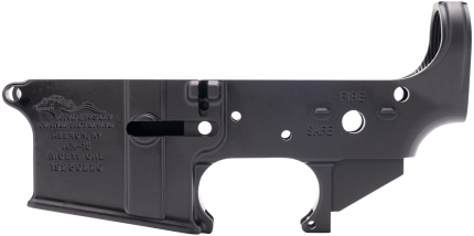 Anderson AR-15 Stripped Lower Receiver, Multi-Caliber, Black Aluminum Anderson Mfg. - Rare Breed Triggers FRT - 15