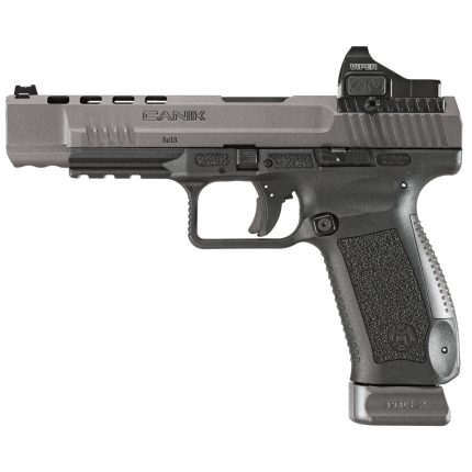 Canik TP9SFx 9mm, 5.2" Match Grade Barrel, Vortex Viper RDS, Tungsten Gray, 2x 20rd Canik - Products | Rare Breed Triggers FRT - 15