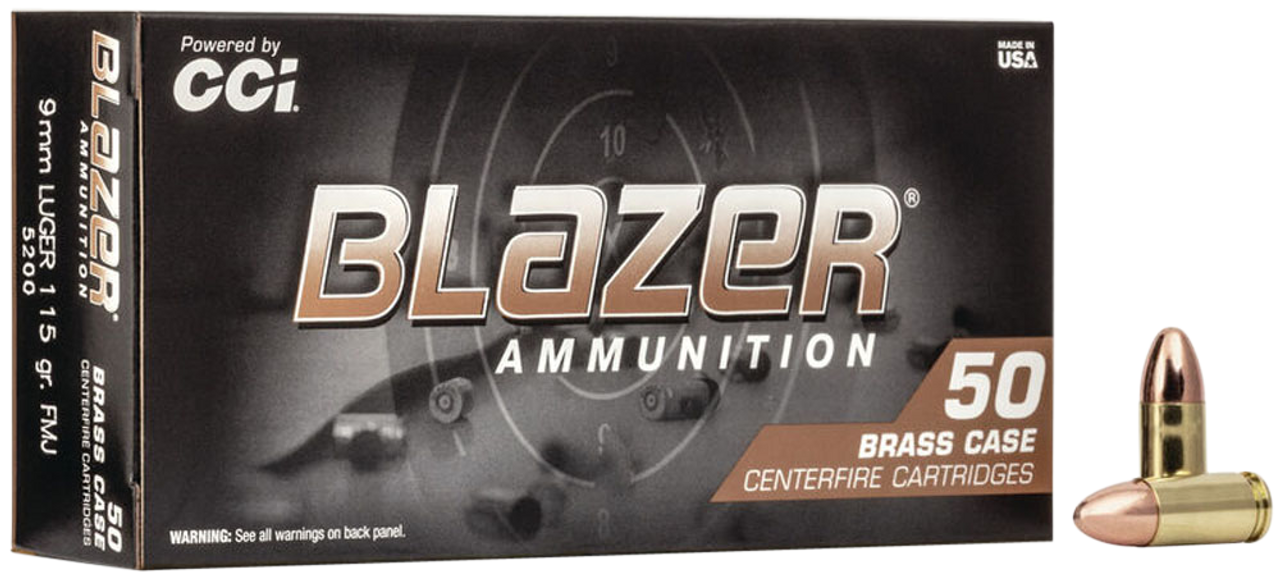 CCI Blazer Brass 9mm
