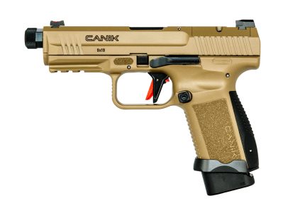 Canik TP9 Elite Combat 9mm, 4.8" Barrel, Flat Dark Earth, 15rd Canik - Products | Rare Breed Triggers FRT - 15