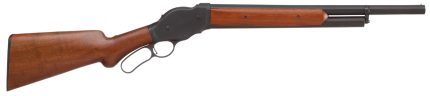 Cimarron 1887 12 Ga, 2.75" Chamber 20" Barrel, Walnut Furniture, Black Rec, 5rd Cimarron Firearms - Products | Rare Breed Triggers FRT - 15