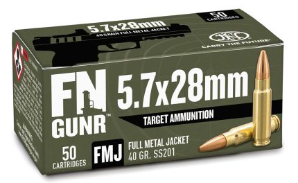 FN Gunr SS201 5.7x28mm, 40gr, Full Metal Jacket, 50rd Box FN America - Ammo | Rare Breed Triggers FRT - 15