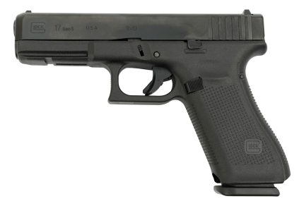 Glock 17 Gen 5 9mm USA Made, 4.49" Barrel, Contrast Sights, Black, 17rd Glock - Products | Rare Breed Triggers FRT - 15