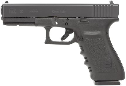 Glock 20SF 10mm, 4.61" Barrel, Fixed Sights, Black, 15rd Glock - Products | Rare Breed Triggers FRT - 15