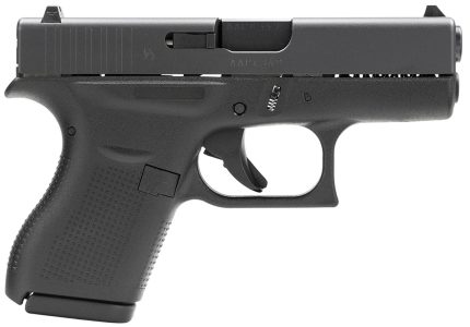 Glock G42 Gen 3 380 ACP, 3.25" Barrel, Black, Fixed Sights, 6rd Glock - Products | Rare Breed Triggers FRT - 15