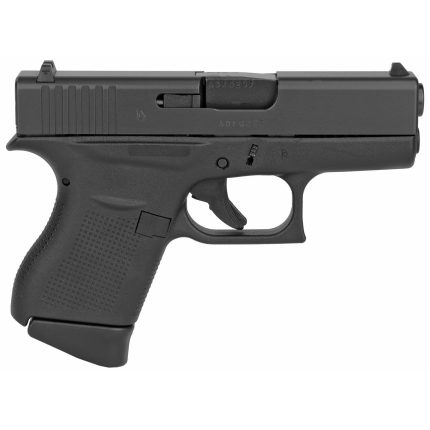 Glock G43 9mm, 3.41" Barrel, Black Polymer, Fixed Sights, 6rd Glock - Products | Rare Breed Triggers FRT - 15