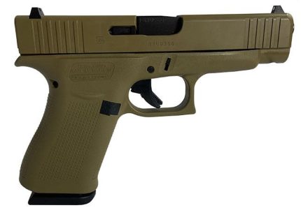 Glock 48 Gen 5 Custom 9mm, 4.17" Barrel, Flat Dark Earth, 10rd Glock - Products | Rare Breed Triggers FRT - 15