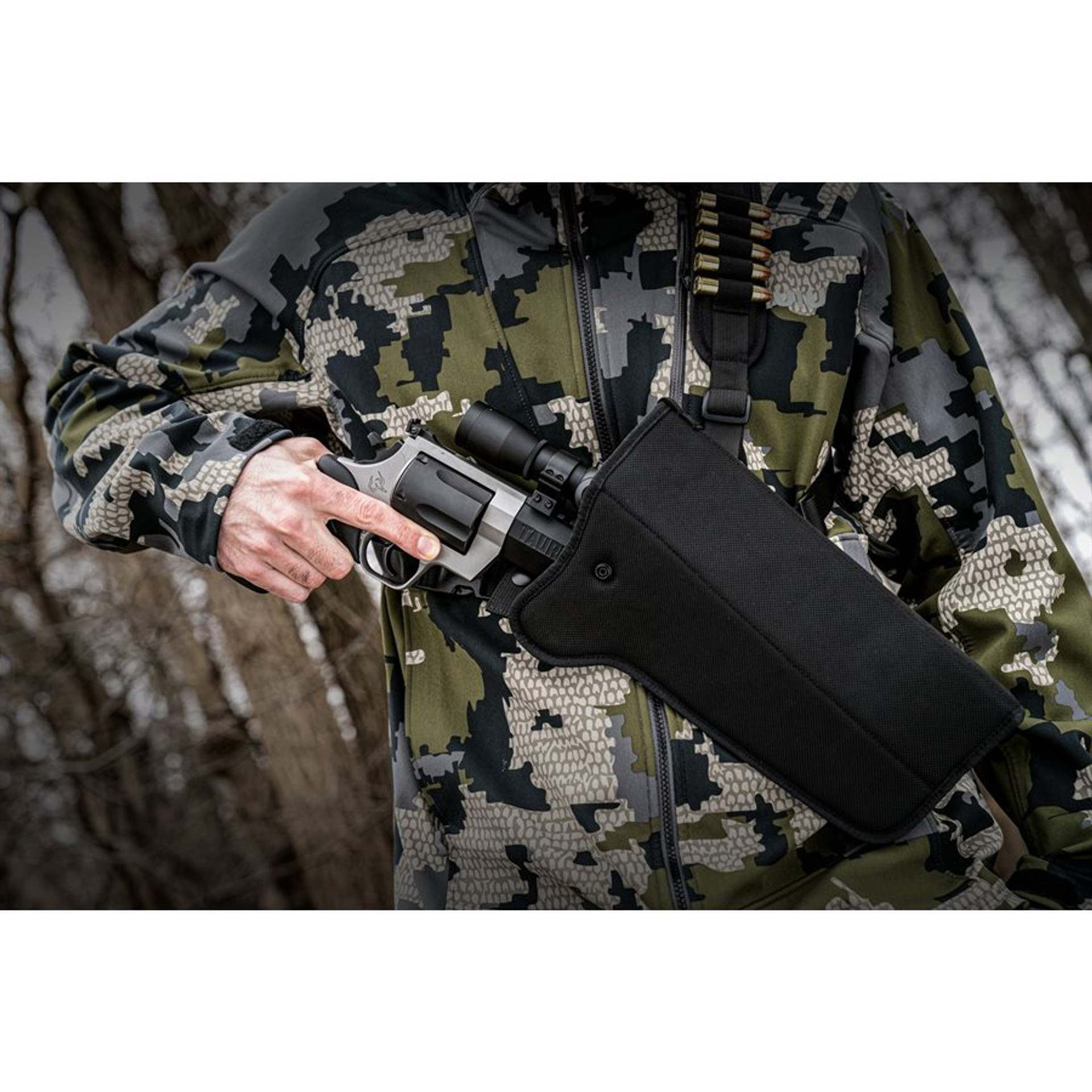 Diamond D Denali HUNT Scoped Rev Chest Holster Raging 8 3/8" (357/41/44/45/454) - Image 7