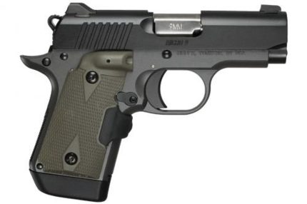 Kimber Micro 9 Laser Grip 9mm, 3.15" Woodland Night, Gray/Black, 7rd Kimber - Guns | Rare Breed Triggers FRT - 15